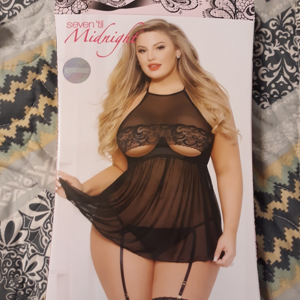 Plus size lingerie